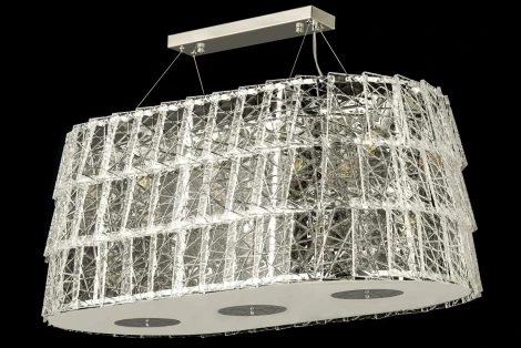 Подвесная люстра Dio D`arte Dello Dello E 1.5.90x50.100 N (220V, хрусталь, на тросе)
