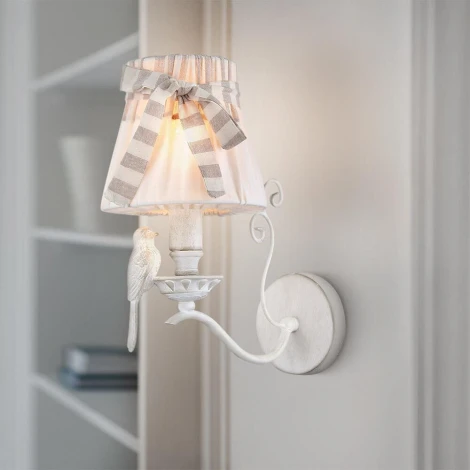 Бра Maytoni Bird ARM013-01-W (220V, птички, ленточки)