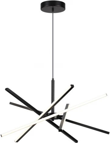 Подвесной светильник светодиодный Lumion Parker 6563/60L LEDIO LN24 черный//металл/ 4000K LED 60W 220V (на проводе)