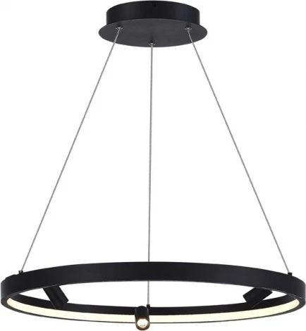 Подвесной светильник со спотами Donolux Aura Spot S18866R30W1B600 (LED, 220V, на тросе, круглые)