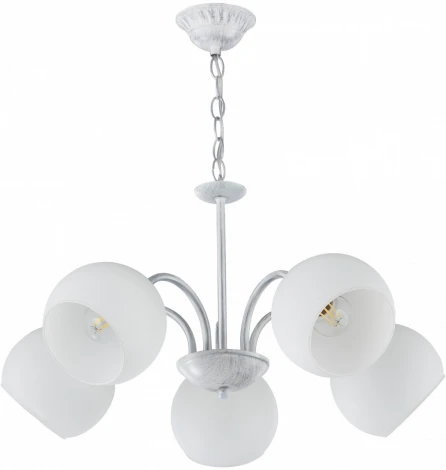 Подвесная люстра Arte Milano Amalfi-5010 335010/5 WT+SL (220V, на цепи)