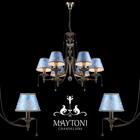 Подвесная люстра Maytoni Vals RC098-PL-06-R