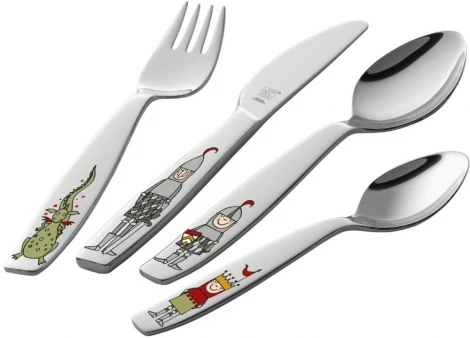 Набор детских столовых приборов "Экберт" 4 пр 07132-210 Zwilling
