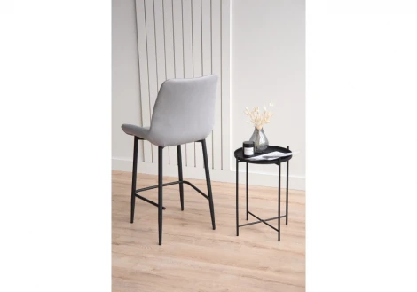 Барный стул Седа 360 светло-серый (zd 960) / черный np 632587
