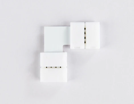 Соединитель угловой L для светодиодной ленты Ambrella Illumination GS6701 5050 12/24V (4 конт.)