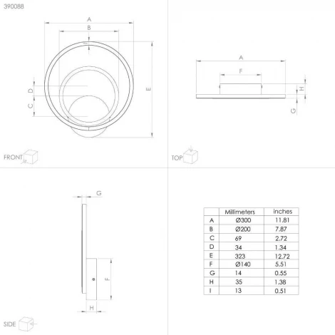 Настенный светильник Eglo Lanacera 390088