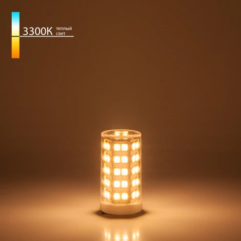 Лампочка светодиодная G9 9 Вт кукуруза прозрачная Elektrostandard BLG903