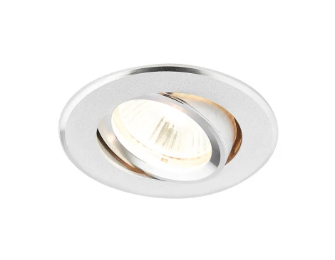 Встраиваемый точечный светильник Ambrella Classic Aluminium A502 AL (220V)