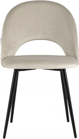 Стул Stool Group Меган NEW велюр с ромбами бежевый УТ000035472