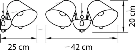Бра Lightstar Esedra 796628