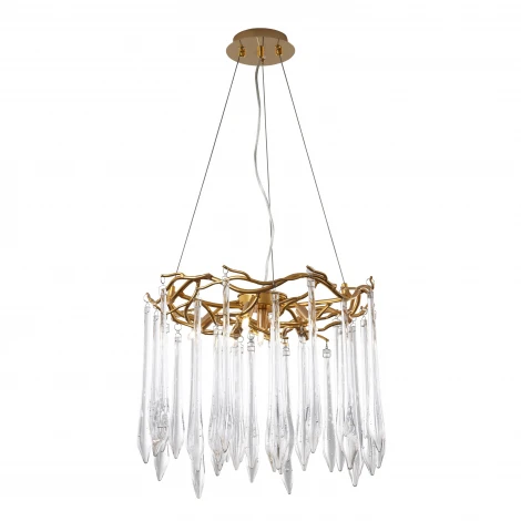 Подвесная люстра хрустальная Modelux MODESTYLE MS.2102.6 GD