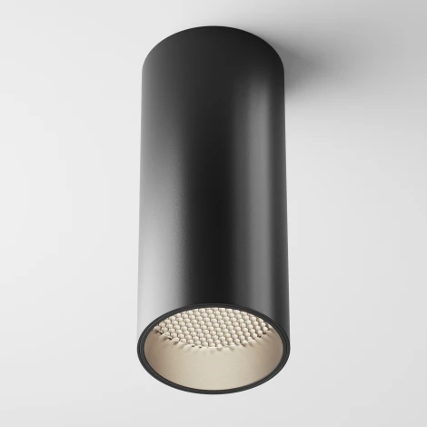 Потолочный светильник FOCUS LED 4000K 1x12Вт 50° Dim Triac Maytoni Technical C056CL-L12B4K-W-D-B (220V, круглые)