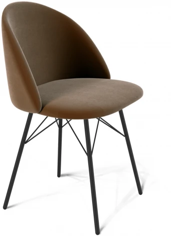 Стул SHT-ST35/S64 кофейный ликер/черный муар Sheffilton 4214742102