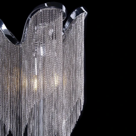 Торшер Loft It Stream 10208F Smoke (220V, подвески, выключатель)