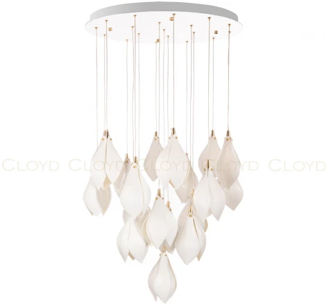 Подвесной светильник Cloyd Mangra 10362 (220V, на проводе, цветы)