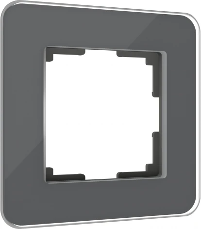Рамка на 1 пост Elite (графит, стекло) Werkel W0012440 (a057878)