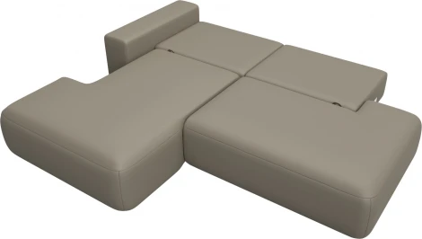 Диван угловой Лига-036 НПБ Модерн левый угол Лига Диванов (Экокожа) арт.127769L