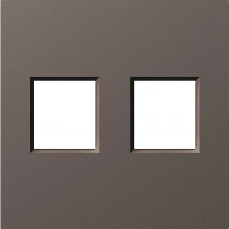 Накладка 2-я для розеток RJ45,TV,SAT, мокко Donel A07 DE86953