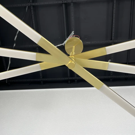 Потолочная люстра на штанге Orton На 3 D96 Gold Imperiumloft 241024-26 (241024-26) (LED, 220V)