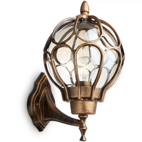 Настенный фонарь уличный Feron Сфера 11350 (220V, шар, IP44)