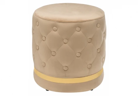 Пуфик Woodville Brot-П dark beige 11740