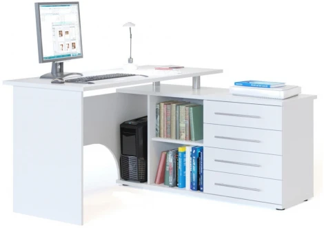 Компьютерный стол Woodville с тумбой КСТ-109 тумба справа 18212-1