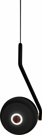 Подвесной светильник iLedex Orbit X-24619P BK BLACK (220V, на проводе, шар)