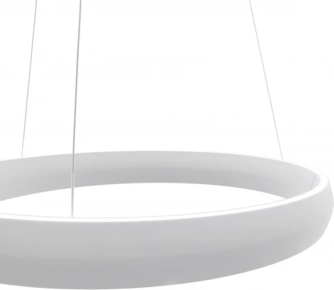 Подвесной светильник светодиодный с регулировкой цветовой температуры Mizi'en Impulse MZ31507-700 (220V, на тросе, кольцо)