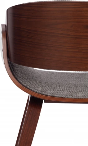 Стул LANDO (mod.8036) (Дерево,Ткань/Орех,Серый) Tetchair арт.21830