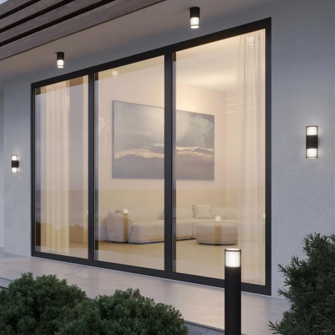 Наземный светильник Novotech Costas 370994 черный E27 max 25W 220V (круглые, IP65)