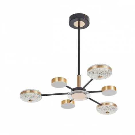Потолочная люстра на штанге Arte Milano 272069/6 BK/GD (LED, 220V)