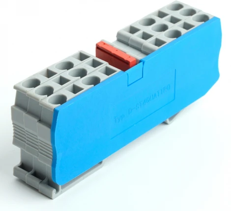 Торцевая заглушка для ЗНИ (синий) Stekker 49206