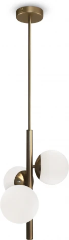 Потолочная люстра на штанге Zing FR5199PL-03BS Freya (220V, шарики)