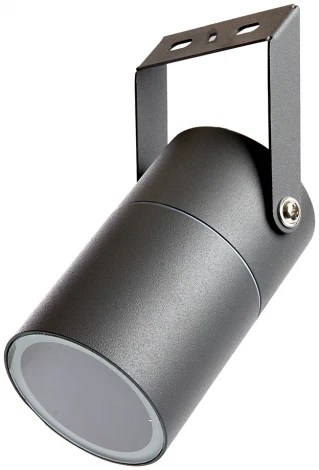 Прожектор уличный Feron Бостон 48320 DH1703,GU10, серый (220V, круглые, IP54)