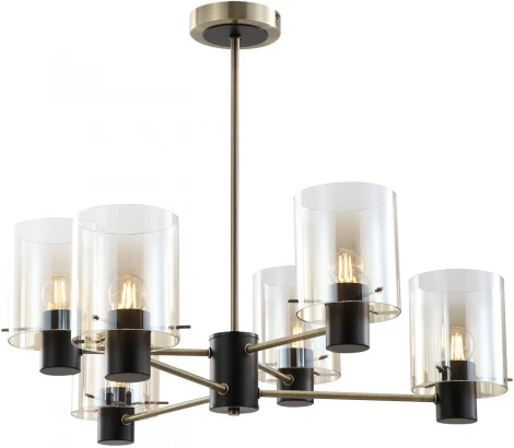 Потолочная люстра на штанге Lussole Brantley LSP-8933 (220V)