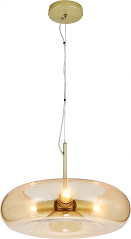 Подвесной светильник (11062/3P Amber) Indigo Leggero V000540 (220V, на тросе, круглые)