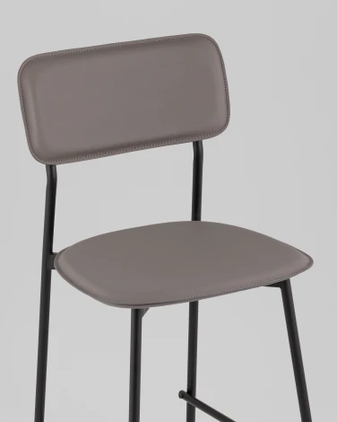 Стул полубарный Mikkie серый Stool Group арт.УТ000039226