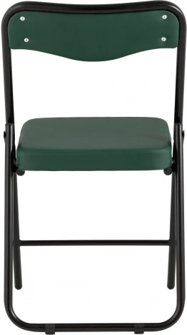 Складной стул Stool Group Джонни экокожа зелёный каркас черный матовый УТ000035364