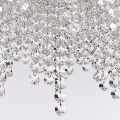 Потолочная люстра Bohemia 8314 83141/60-50NZ/S Ni