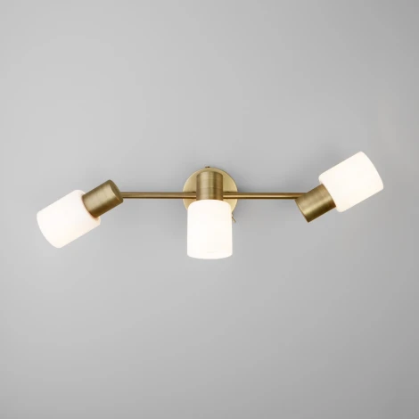 Спот на штанге Eurosvet Corso 20089/3 бронза (220V, выключатель)