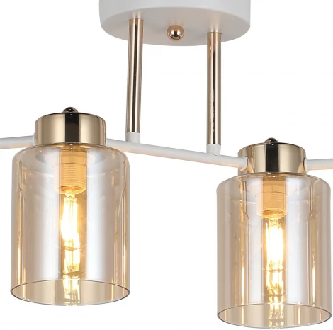 Потолочная люстра на штанге ILLUMICO IL6111-4COU-79 WH GD Qui (220V)