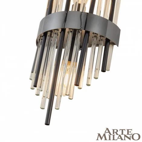 Бра Arte Milano 1A.D170.H450.E14.2 Bk (220V)