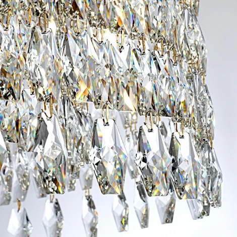 Подвесная люстра хрустальная Modelux MODELUX ML.7074.18 GD