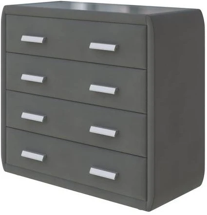 PROxSON Комод Soft Mebel (Ткань: Велюр Forest 17 Серый) 101x48