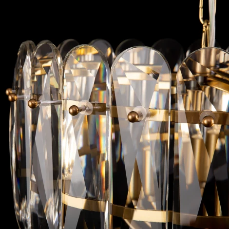 Подвесная люстра Maytoni Suite MOD122PL-05BS (220V, на цепи, круглые)