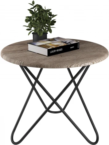 Стол журнальный BeautyStyle 20 дуб крымский состаренный/черный от фабрики Mebelik