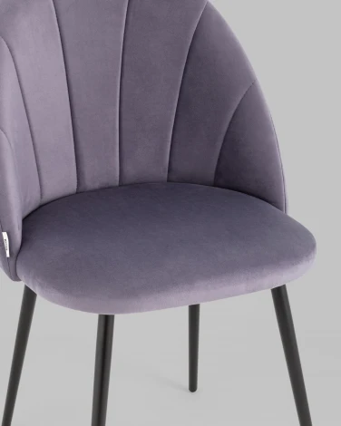 Стул Stool Group Логан велюр пыльно-сиреневый УТ000035443