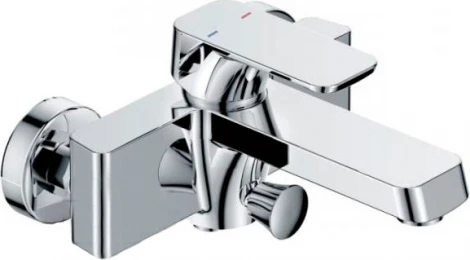 Смеситель D&K Berlin Freie DA1433201 для ванны с душем, хром