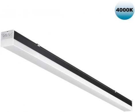 Светильник линейный Novotech Bits 359110, IP20 LED 20W 4000K черный (220V)