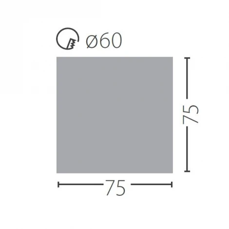 Встраиваемый светильник Terra 23104 (LED, 12V)